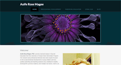 Desktop Screenshot of aoiferosemagee.com